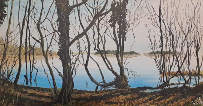 Roimh an stoirm, Loch Ramhar/  Before the Storm, Lough Ramor
